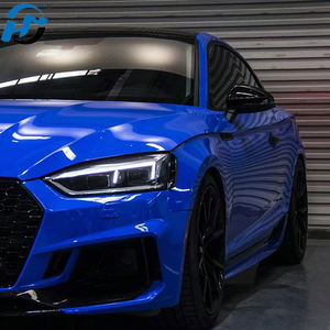 PET TPU Vinilo Fundido Sin Burbujas PET Ultra <span class=keywords><strong>Gloss</strong></span> Crystal Sapphire Blue Car Wrap Vinilo Un Rollo Completo Tamaño 1.52X1 8M/5X60FT - Product Image 1