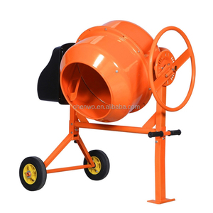 Mixer semen beton Mixer listrik 70L-240L vertikal 350 w-3000 W untuk konstruksi pertanian pencampur umpan hewan - Product Image 4