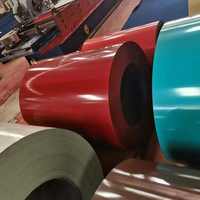 Bobine d'acier PPGL prélaqué avec revêtement PVDF haute résistance aux intempéries, bobine d'acier Galvalume prépeinte couleur pour la construction extérieure