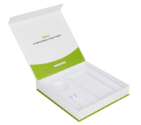 Boîte d'emballage rigide en mousse EVA recyclable et écologique, personnalisable, avec gaufrage, couleur et taille sur mesure pour téléphones portables, fermeture magnétique