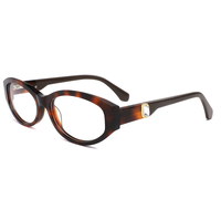 Vente en gros de montures de lunettes en acétate de style rétro de haute qualité pour lunettes