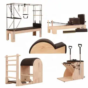 Good Quality Classical Commercial Use Studio Wood Reformer pilates reformer