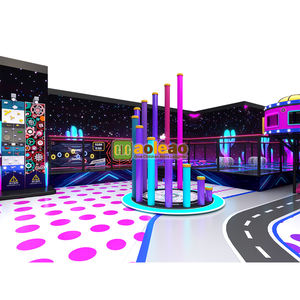 アオレオ サイバーネオンテーマパーク 未来的な屋内遊園地、SFトランポリンとインタラクティブゾーン付き - Product Image 4