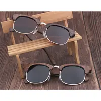 Rayban — lunettes de soleil en bois de bambou pour hommes et femmes, haut de gamme, personnalisés, polarisées TAC 1.1, avec verres polarisants, unisexe, option absorbable, 2021