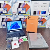 Tableta SAILBook B57 Pro de 10.1 Pulgadas con Android 16, Teclado y Ratón, 16 GB + 512 GB, 2 SIM + WiFi, Batería de 10000 mAh para Trabajar y Estudiar
