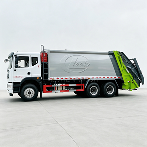 รถบรรทุกอัดขยะหนัก Dongfeng Huashen 6x4 รุ่นขายดี พร้อมแขนยกแบบสวิงอาร์ม สำหรับขยะมูลฝอยในเขตเทศบาล - Product Image 6