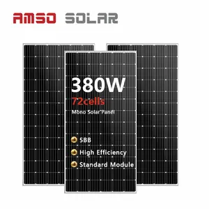 380 와트 태양 전지 패널 380 와트 태양 전지 패널 380 와트 패널 태양 광 모듈 380 와트 태양 광 시스템