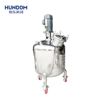 Réservoir de mélange scellé en acier inoxydable Hundom avec jauge de niveau de liquide