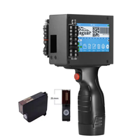 Yaomatec 25,4 mm draagbare handheld inkjetprinter 600 DPI logo-etiketprinter QR-code barcode houdbaarheidsdatumprinter voor tassen