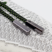 Aglets de luxe en alliage Hengfeng avec verrouillage à vis, design tête de noix de coco, logo personnalisé, couleur, 25mm*5mm, décoration de chaussures DIY