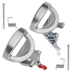 Dodge Interior <b>Door</b> <b>Handle</b> 68004829AA Left Side Steel <b>Replacement</b> Part For 07-11 Nitro - Product Image 1