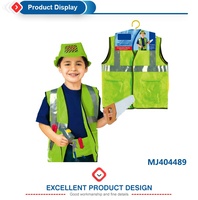 Costumes de cosplay pour enfants, vêtements d'ingénierie, uniformes de carrière, costume de jeu de rôle avec ensemble d'outils, jouets d'halloween, cadeaux
