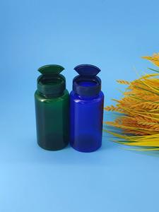 50 мл, 80 мл, 100 мл, 150 мл, черный, зеленый, янтарный флакон для капсул для домашних животных с откидной крышкой, флакон для медицинских препаратов - Product Image 6