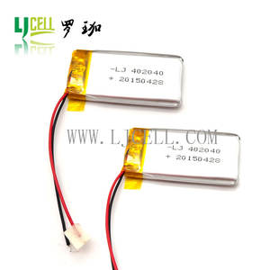 3.7V battery, 160mAh Li-polymer battery, with CE, SGS - Product Image 3