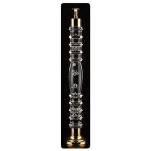 Prezzo a buon mercato esterno decorativo sistemi di ringhiera delle scale acrilico trasparente di cristallo pilastro balaustra <span class=keywords><strong>balcone</strong></span> <span class=keywords><strong>corrimano</strong></span> per scale - Product Image 1