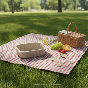 Sugarcane Bagasse 100% Eco Paper <b>Pulp</b> Food Grade Lunch Box Mold Packaging Certified Color Water Oil Resistant Custom - Product Image 2