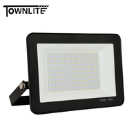 Projecteur LED à détecteur de mouvement de haute qualité 100W en aluminium avec réflecteur, indice de protection IP66, angle de faisceau de 120°, 9000lm, garantie de 2 ans, entrepôt