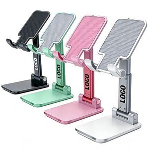 Support de téléphone portable pliable de bureau pour petites entreprises, personnalisable avec logo, promotionnel, vente en gros, fabrication - Product Image 1