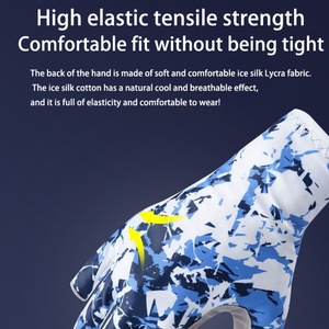 Gants de pêche Luya pour hommes, personnalisés, résistants à l'usure et antidérapants, demi-doigts, respirants, pour la pêche en mer et les activités de plein air - Product Image 6