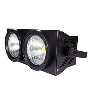 Lotus Professions Blanc Chaud LED PAR Lumière Étanche <span class=keywords><strong>2</strong></span> Yeux Cob Blinder pour Parc D'attractions DJ Stage Show Matrix Laser Lights - Product Image 1