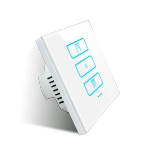 CE ROHS Lanbon L8C Smart Home Gadgets 1/Gang Lichtsc halter Wifi Mesh Tuya Kristallglas Wand Smart Switches - Product Image 1