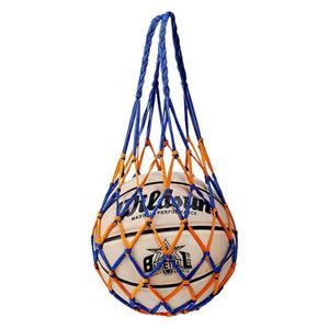 Panier de rangement pour enfants en filet tissé personnalisé, pour accessoires de sport de basketball et de football - Product Image 1