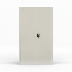 Luxury Steel Wardrobe Storage Organizer Wardrobe Bedroom Wardrobe Design with <b>Lock</b> 2 Door Filing <b>Cabinet</b> - Product Image 2