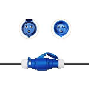 Nuevo Enchufe Portátil Feyree CEE 16A Trifásico de 11KW con Cable de Carga para Vehículos Eléctricos de 0.5M - Product Image 6