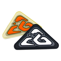 Patchs en caoutchouc 3D personnalisés, design de logo, patchs en caoutchouc à coudre, patch PVC 3D pour vêtements