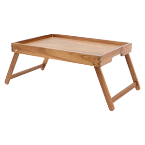 Bandeja de Desayuno Plegable de Madera de Acacia 2026 con Patas para Niños, Uso en Campamentos - Product Image 5