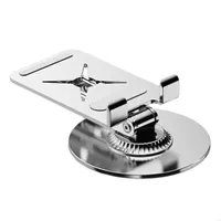 360 °   Support de téléphone portable en métal pour bureau, support de tablette réglable pour iPhone, iPad, Xiaomi, support de téléphone portable pour bureau