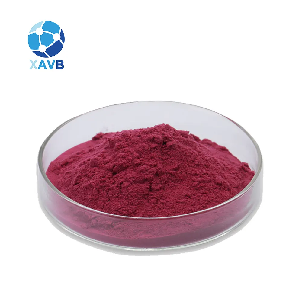 Cấp thực phẩm nước hòa tan Raspberry extract trái cây màu đỏ Raspberry Bột nước ép