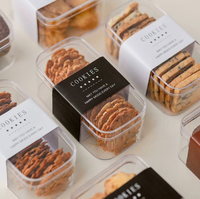 Boîte à bento en papier personnalisée pour gâteaux, pâtisseries, desserts, en-cas de boulangerie, repas prêts à manger et emballages alimentaires à emporter