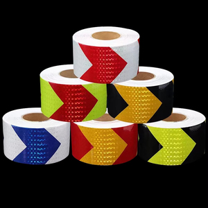 3m X 5cm <span class=keywords><strong>1</strong></span> Rollo/Lote de Adhesivos de PVC Reutilizables de Lujo para Carrocería de Automóvil con Flechas Reflectantes para Decoración de Parabrisas e Impresión Personalizada - Product Image 3