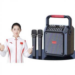 Altoparlante Great Wall Square Dance 5.2 per Esterni, Piccolo, Portatile, in Plastica, Grande Volume, Alimentato a Batteria, 15W, Audio per Karaoke - Product Image 1