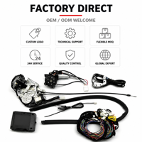 Pour Buick GL8, porte centrale électrique modifiée ES 28T, porte coulissante latérale automatique, modèle en parfait état, Fathead Fish 653T, porte centrale