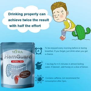 Thé aux herbes naturel HemGuard de marque privée pour hommes et femmes, aide à résoudre les problèmes intimes, solution facile aux secrets non révé<span class=keywords><strong>l</strong></span>és, thé Hem Rid - Product Image 3