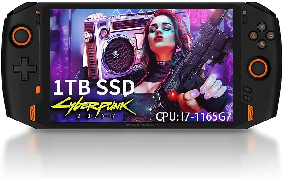 極美品　ONEXPLAYER i7 1185G7 1TB ONEXPLAYER 1S handheld gaming PC with Core i7-1195G7 goes up
