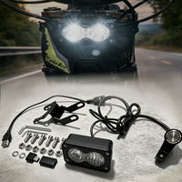 Phare LED USB à double lentille Trontech, IP67 Plug & Play, éclairage avant Baja pour Surron Light Bee X, Talaria, Segway E-Moto, Dirt Bike