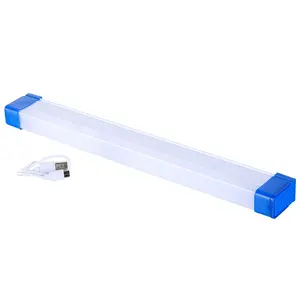 Lámpara de emergencia para tienda de carga al aire libre, luz Led de tubo recargable por Usb para acampada y casa, iluminación de emergencia para el hogar