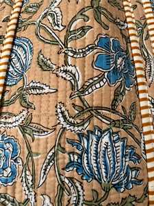 Bolso de Mano Acolchado de Algodón con Estampado Artesanal, Costuras Finas, Estampado Indio, para Uso Diario, Viajes, Uso Diario - Product Image 5