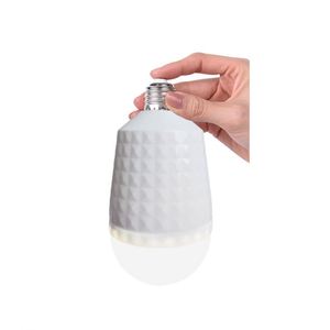 Ampoule LED d'urgence rechargeable A60, lumière blanche froide, IP65, 5W, 10000K, haute luminosité, commande tactile, batterie 2000mAh - Product Image 1