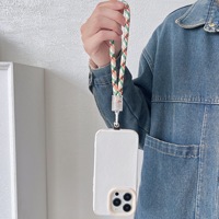 Cordon long personnalisé, durable et mignon pour téléphone, porte-clés, porte-badge, porte-monnaie et étui de téléphone