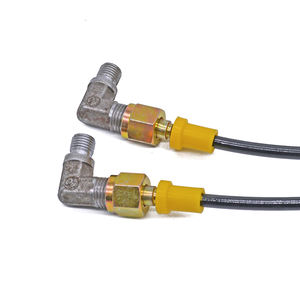 고압 블랙 나일론 튜브 호스 조립 유연한 꼰 절연 강철 와이어 유압 내유성 하드 테스트 절단 - Product Image 3