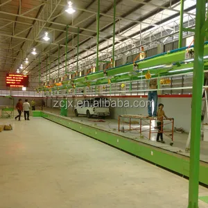 Auto motorcycles plant production conveyor line