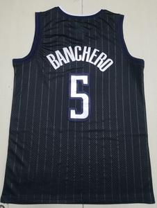 Mejor Calidad, Cosido, Personalizable # Camiseta de Baloncesto 5 <span class=keywords><strong>BANCHERO</strong></span> - Product Image 4