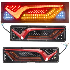 Ni ke Form LED-Kombination Rückleuchten Bremslicht Bremslicht Rückfluss Blinker Nebel für LKW RV Auto ATV UTV Anhänger