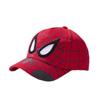 Spiderman Cartoon Children's Mesh Common Casual Sunscreen Gorra de béisbol Sombrero de verano para niños y niñas