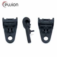 PUJION TANHO Collier de suspension isolant en plastique noir 1.1A pour ligne aérienne, collier de tension à lâcher automatique