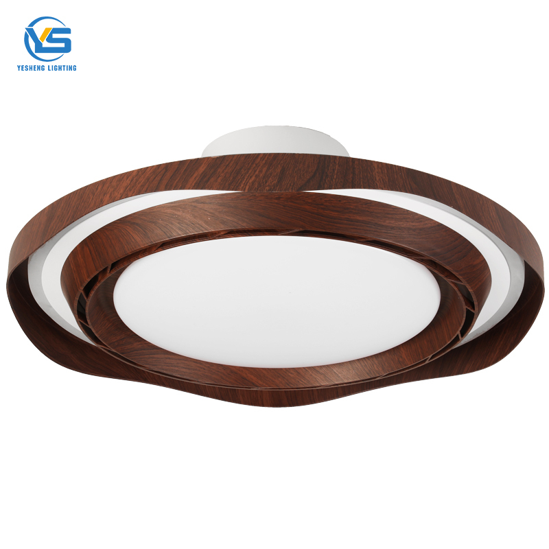 Ceiling Fans with Led Lamp Dimmable DC Motor Acrylic Modern Design for Home Office Fan Ceiling Lamp 220V Project Installation